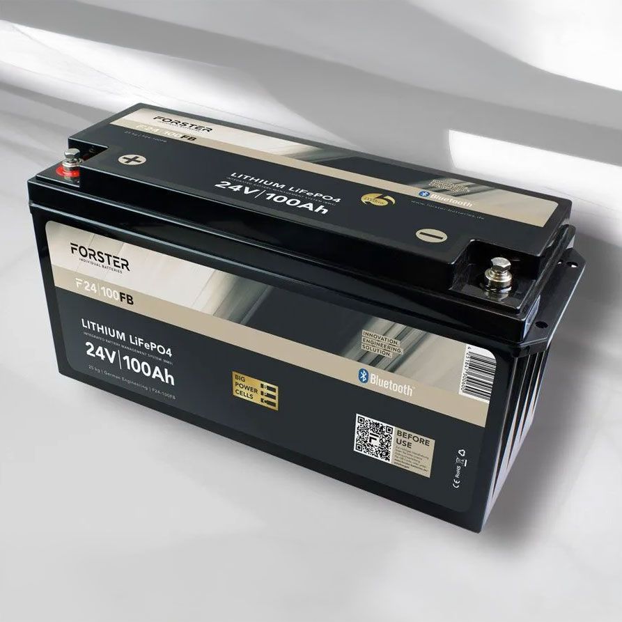 Forster 25,6V Lithium Fishing Batterie 100Ah mit IP67 Schutzklasse
