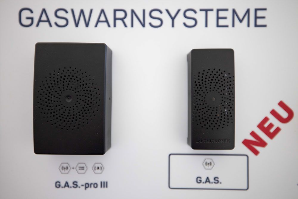 Thitronik Gaswarnsysteme G.A.S. und G.A.S.-pro III für Camper und Wohnmobile
