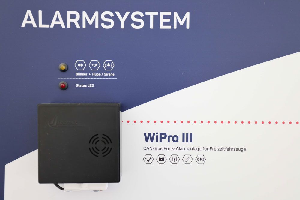 Thitronik WiPro III Funk-Alarmanlage mit CAN-Bus für Freizeitfahrzeuge