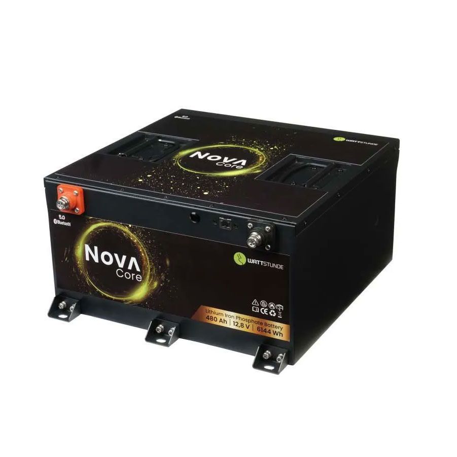 Wattstunde NOVA Core 480Ah LiFePO4 Batterie für autarke Stromversorgung im Camper