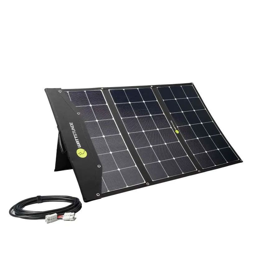 WATTSTUNDE SOLA Ease 200Wp HV SunFolder Solartasche für autarke Stromversorgung im Camper