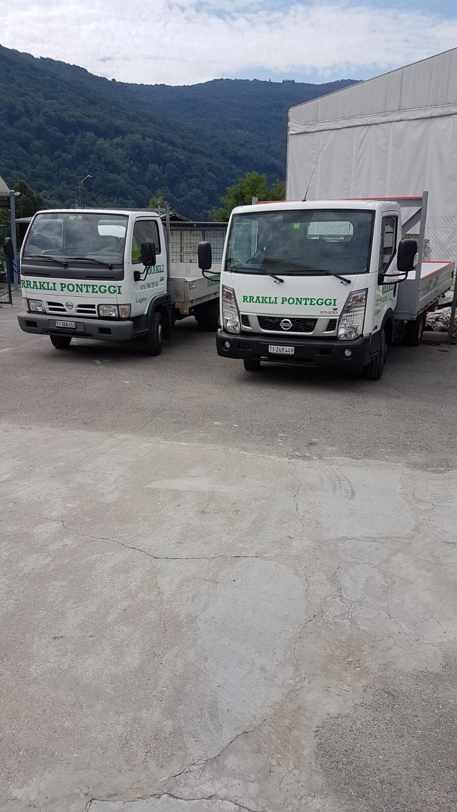 RRAKLI Ponteggi Sagl - furgoni