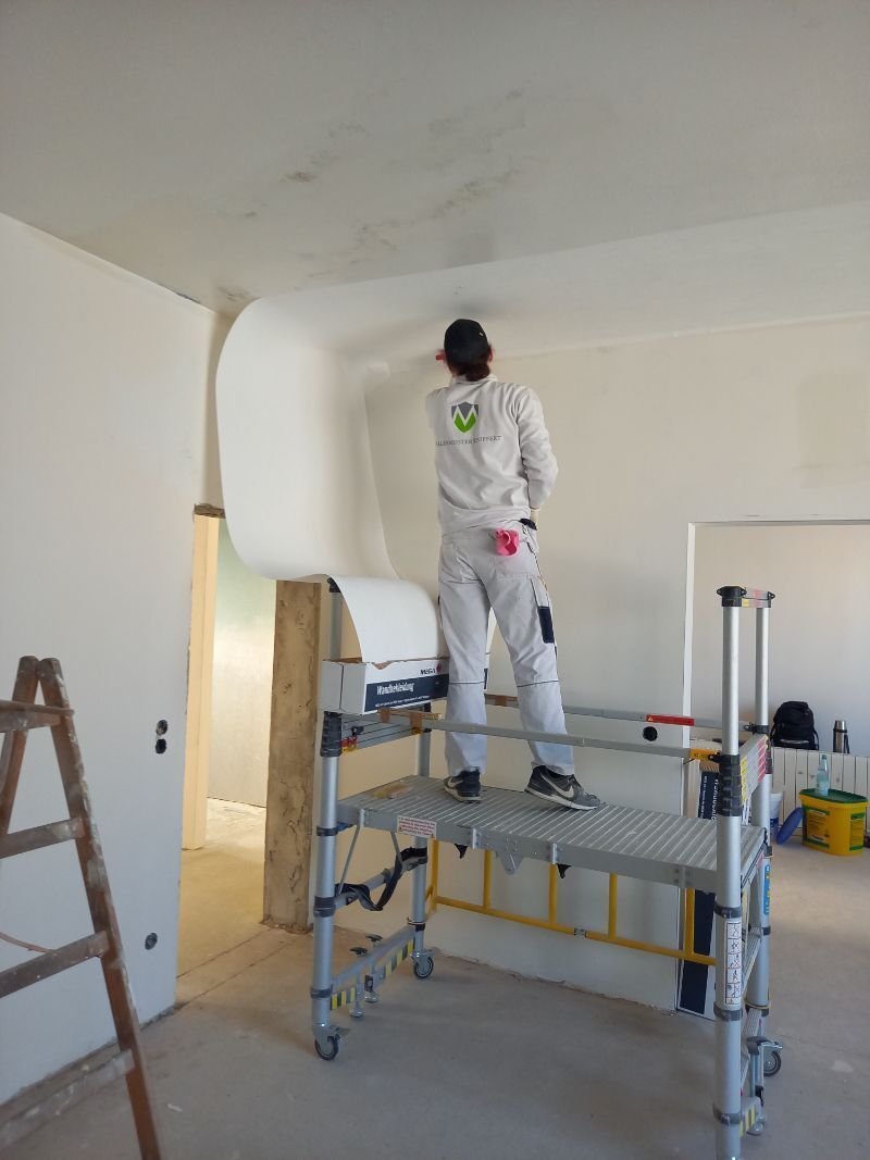 Maler bei der Arbeit