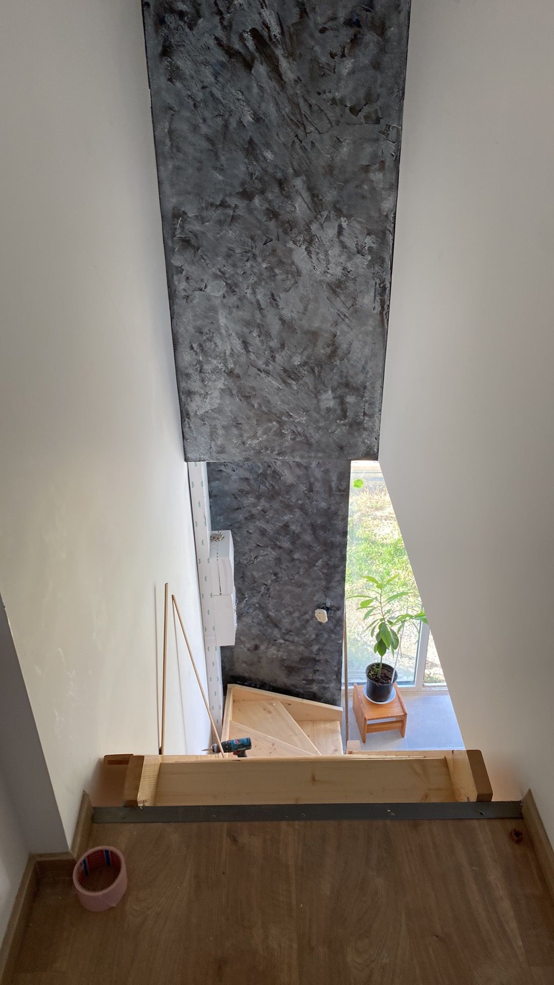 Décoration murale aspect pierre 2