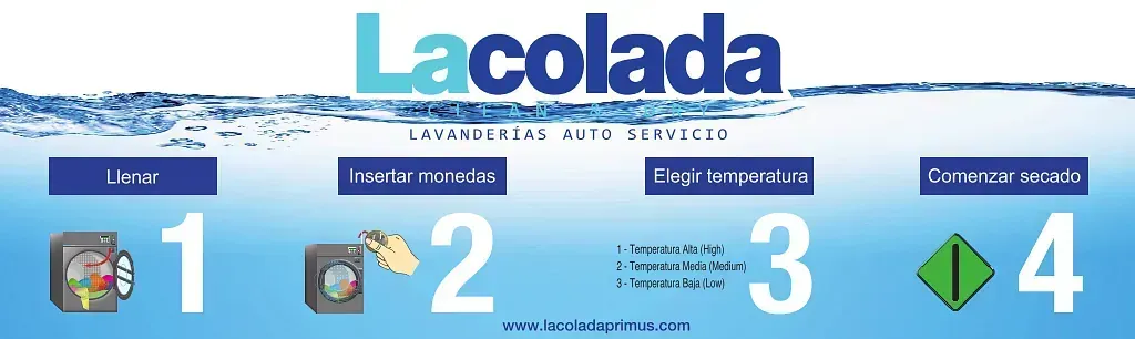 Un cartel que dice lacolada