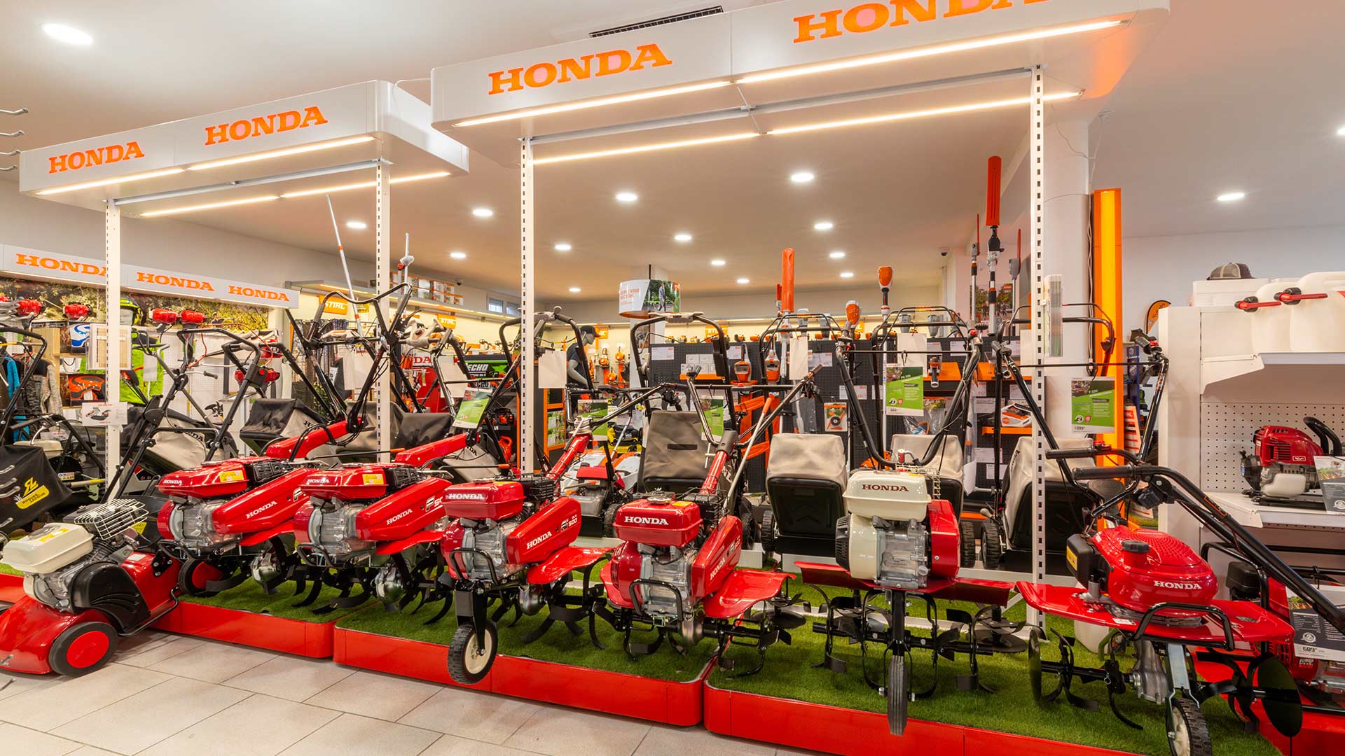 Motoculteurs Honda en vente dans la boutique
