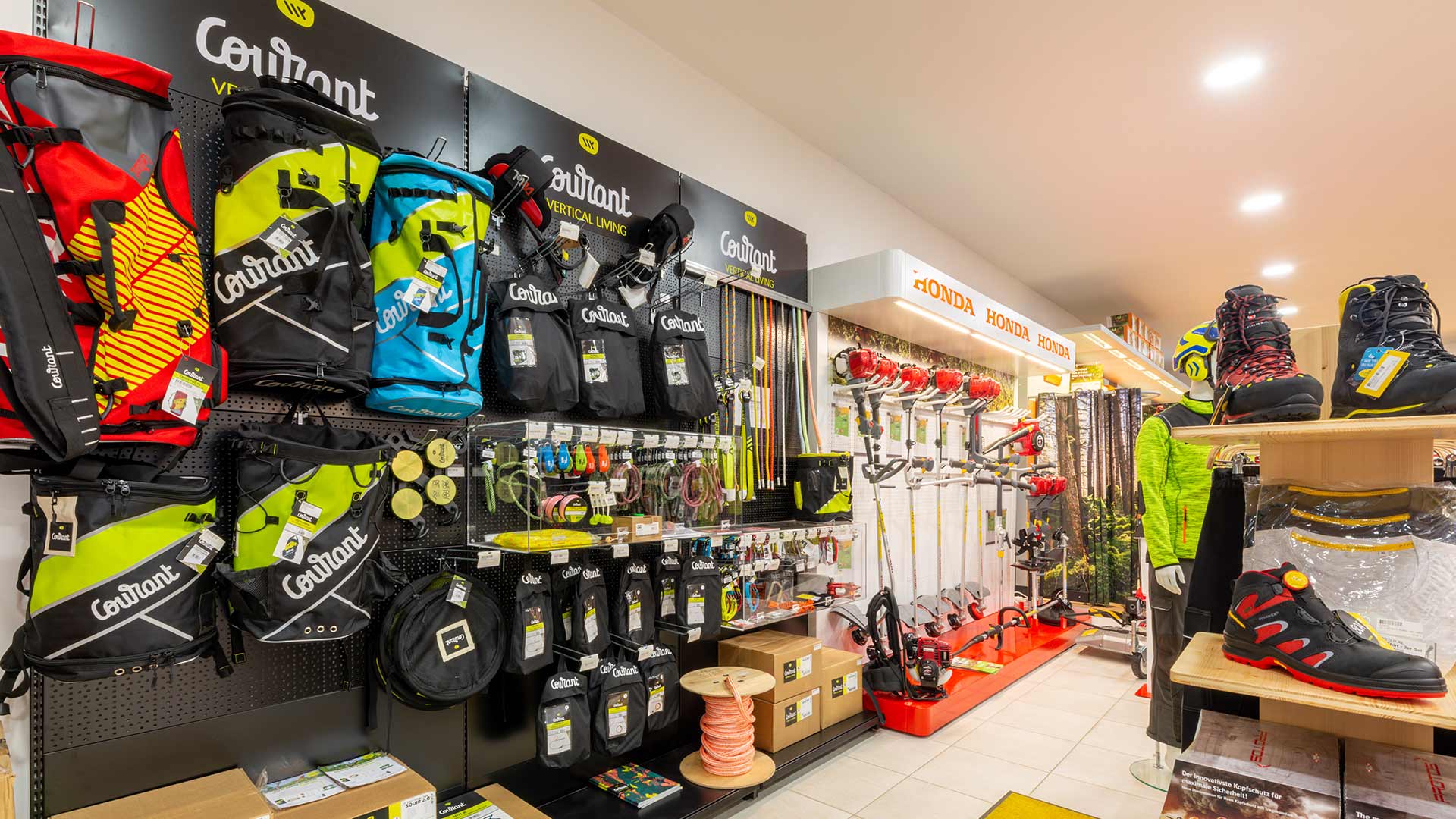 Équipements divers en vente dans la boutique