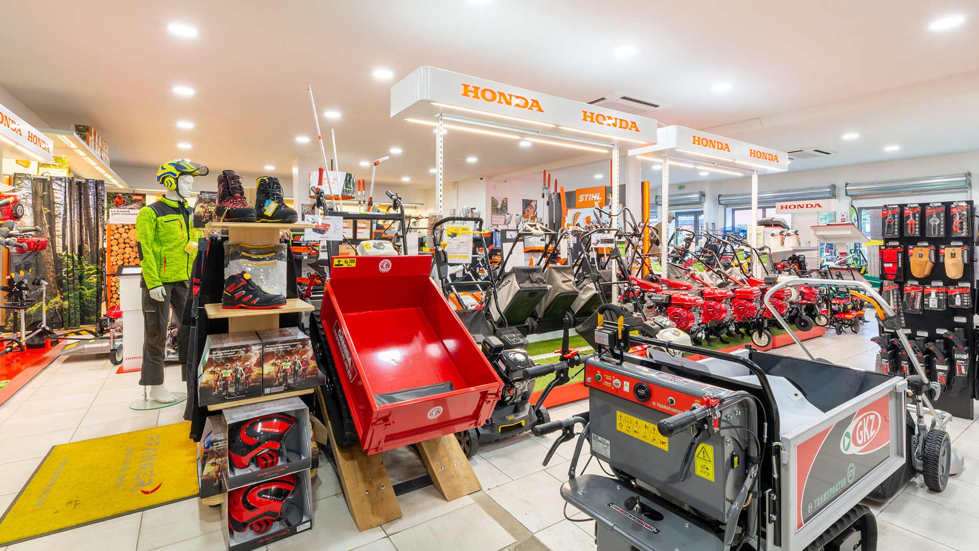 Remorques en vente dans la boutique