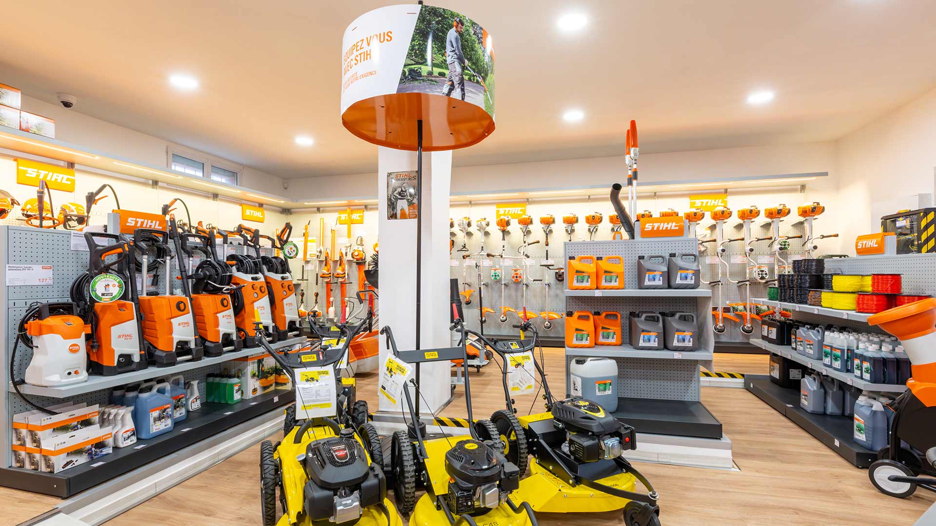 Aspirateurs STIHL en vente dans la boutique