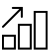 Ein Schwarzweißdiagramm mit einem nach oben zeigenden Pfeil.
