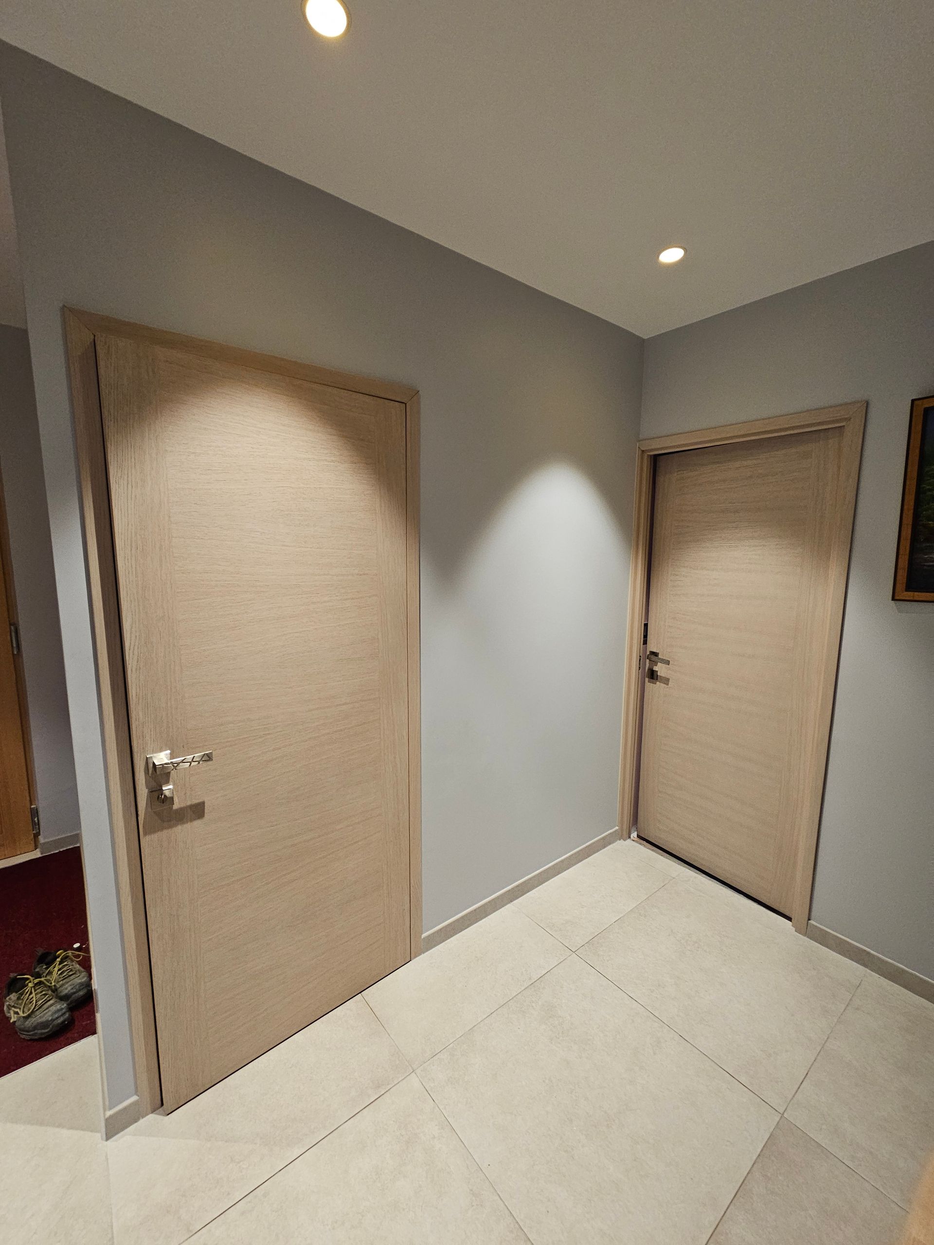 Portes en bois clair