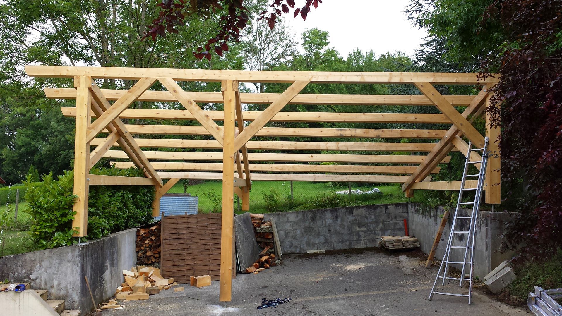 Création de carport