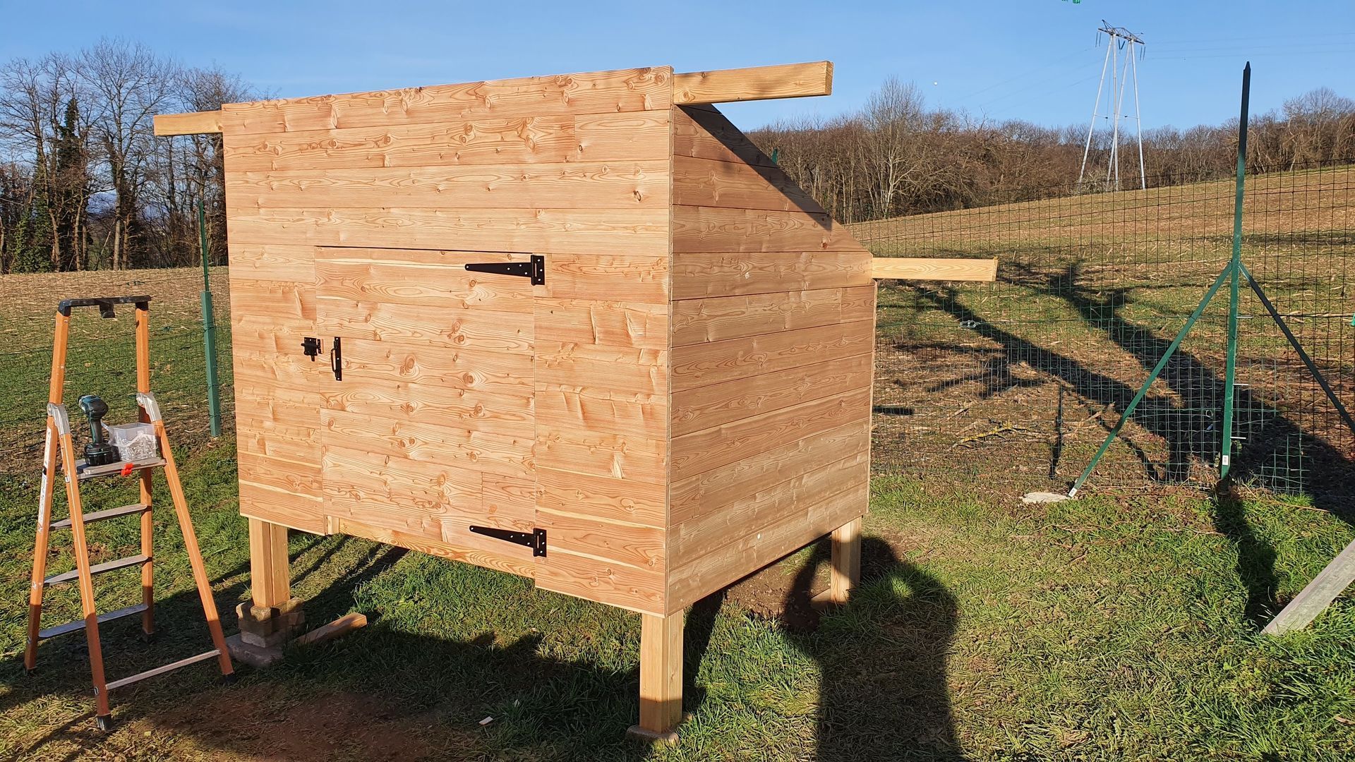 Petite construction en bois