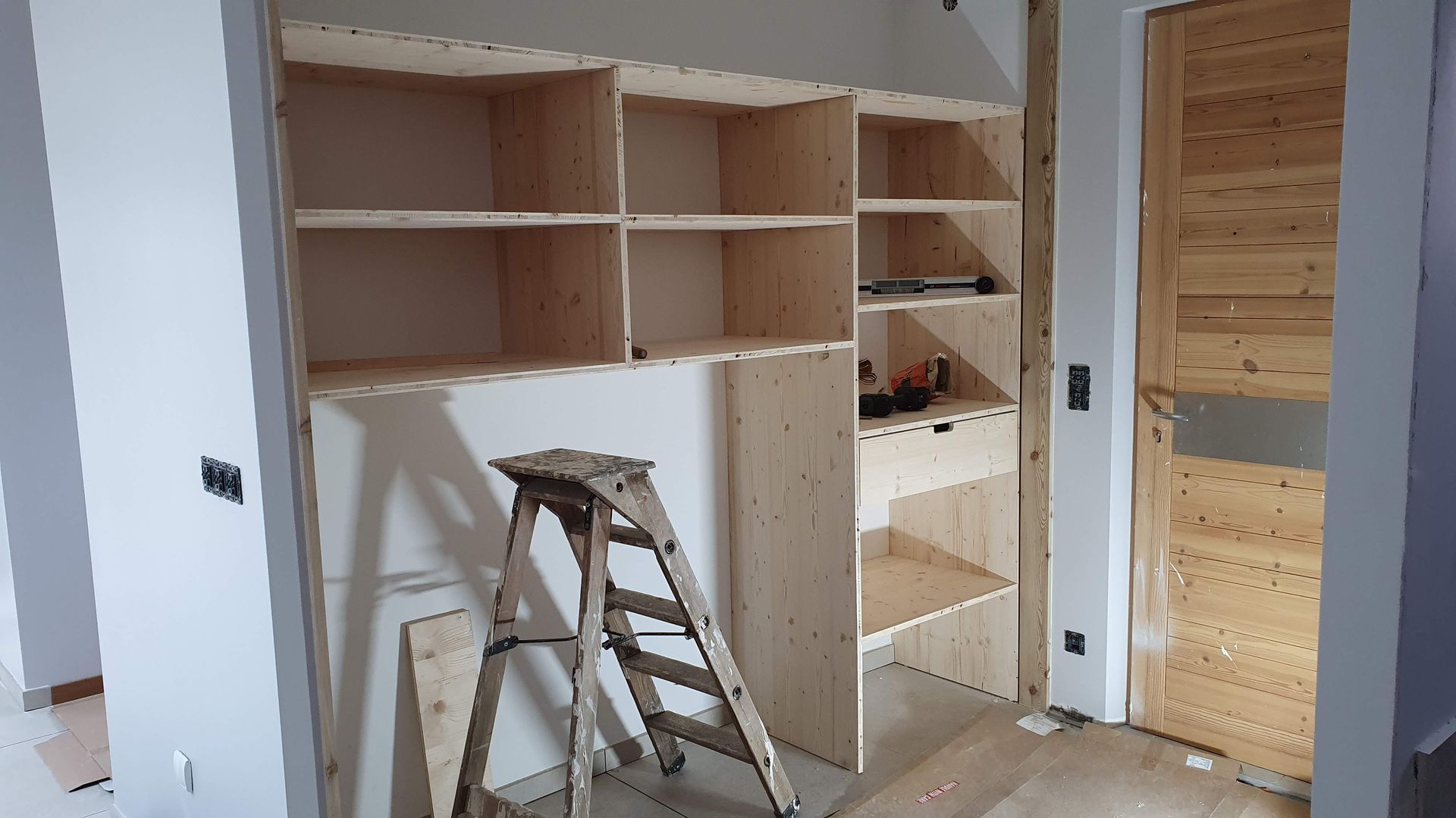 Dressing en bois sur mesure