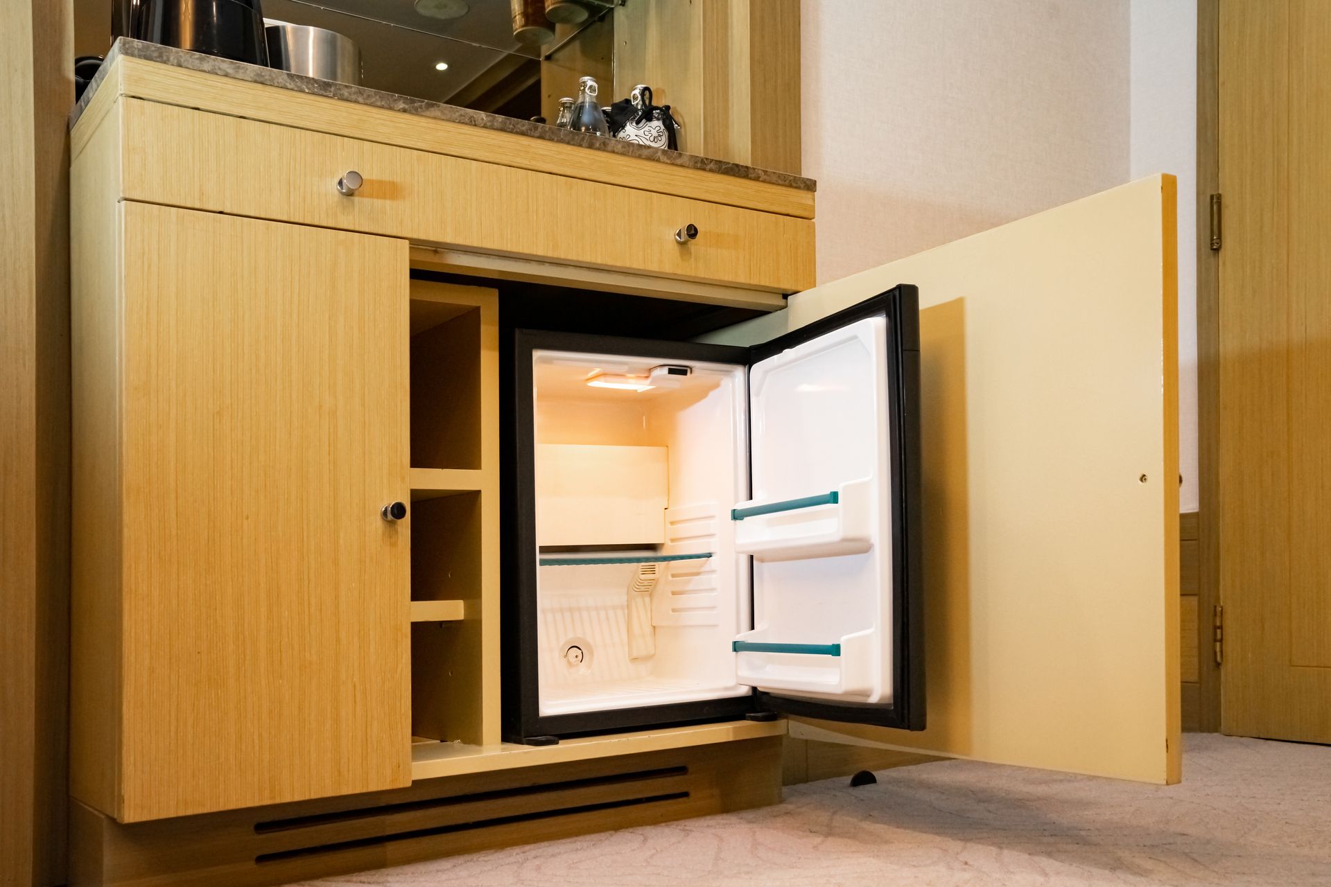 mini-frigo d'hôtel