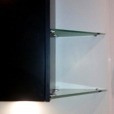 Ράφια σατινέ με ανοξείδωτα στηρίγματα.