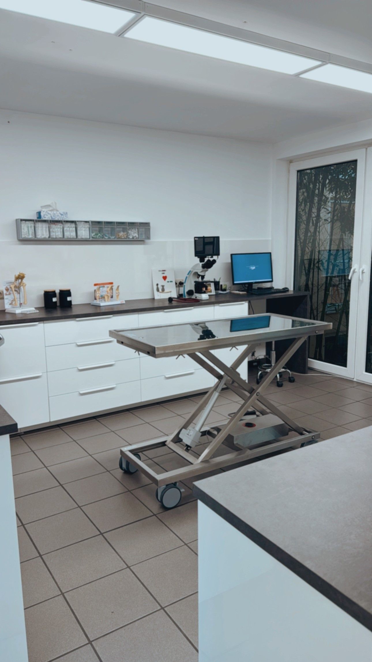 Behandlungszimmer der Tierarztpraxis Ben in Meerbusch