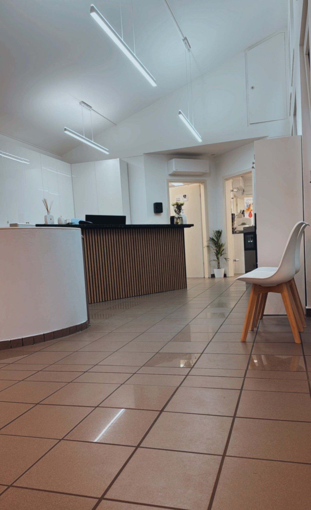 Empfangsbereich & -tresen der Tierarztpraxis Ben in Meerbusch