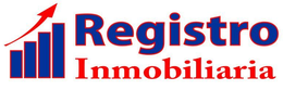 Logotipo con el texto &ldquo;Registro Inmobiliaria&rdquo; y un gr&aacute;fico ascendente con una flecha.