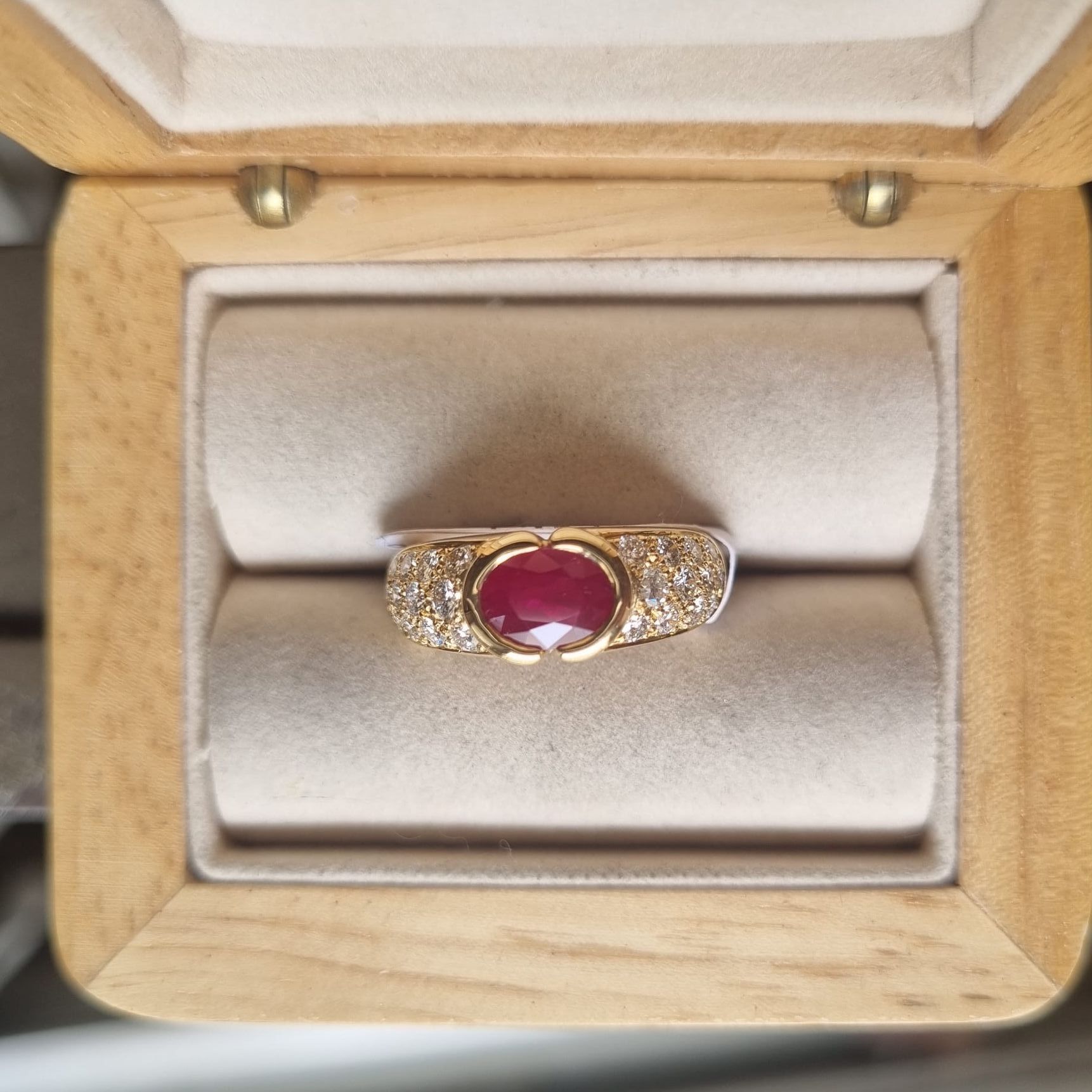 Bague en or et en diamants