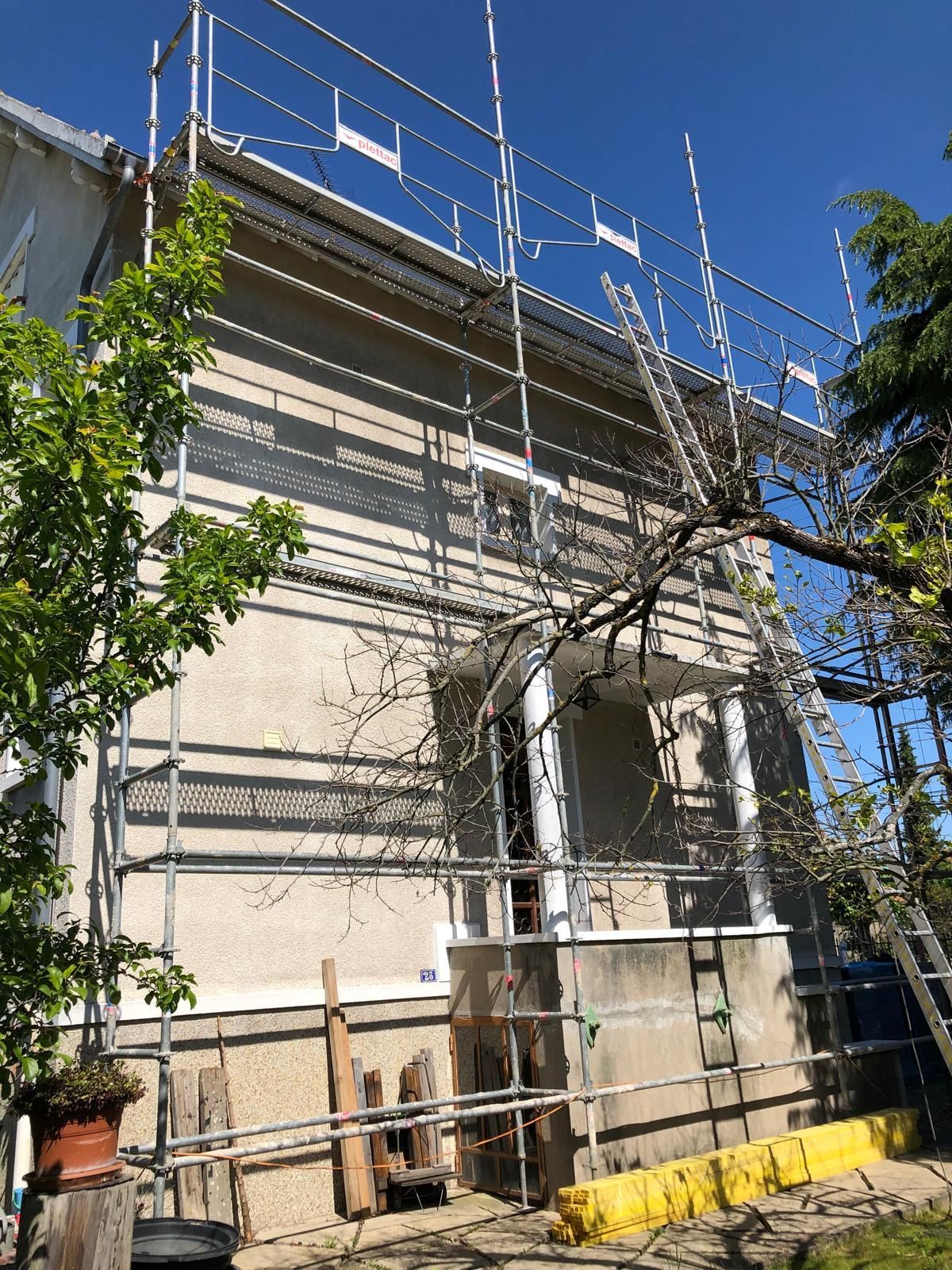 Photo d'une façade de maison