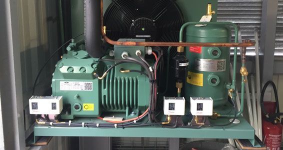 Centrale frigorifique installée par Inter Service Froid