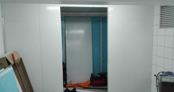 Installation de chambre froide