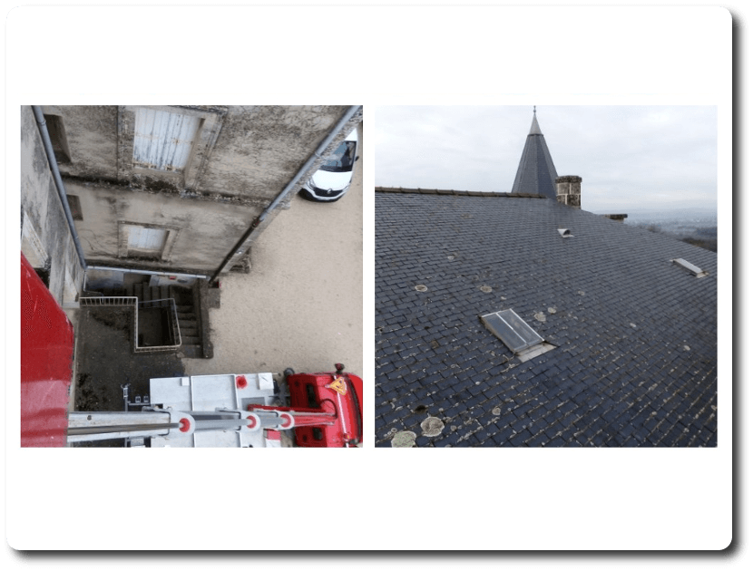 Rénovation de toiture en ardoise et étanchéité