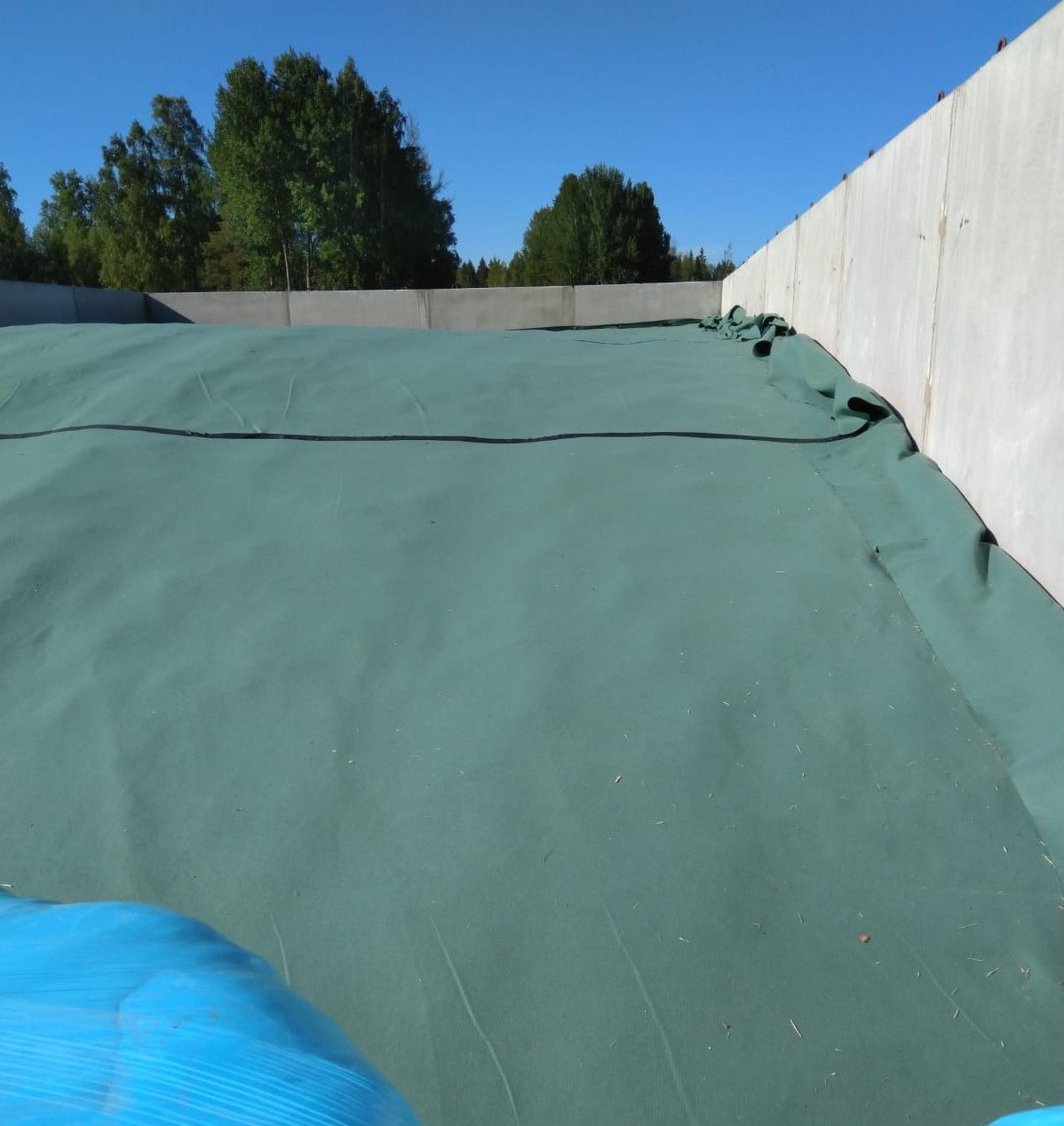 Flortex-painopeite 500 g/m² ei  tarvitse lisäpainoja