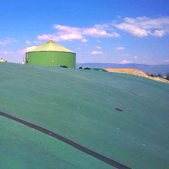 Biokaasu kompostipeite