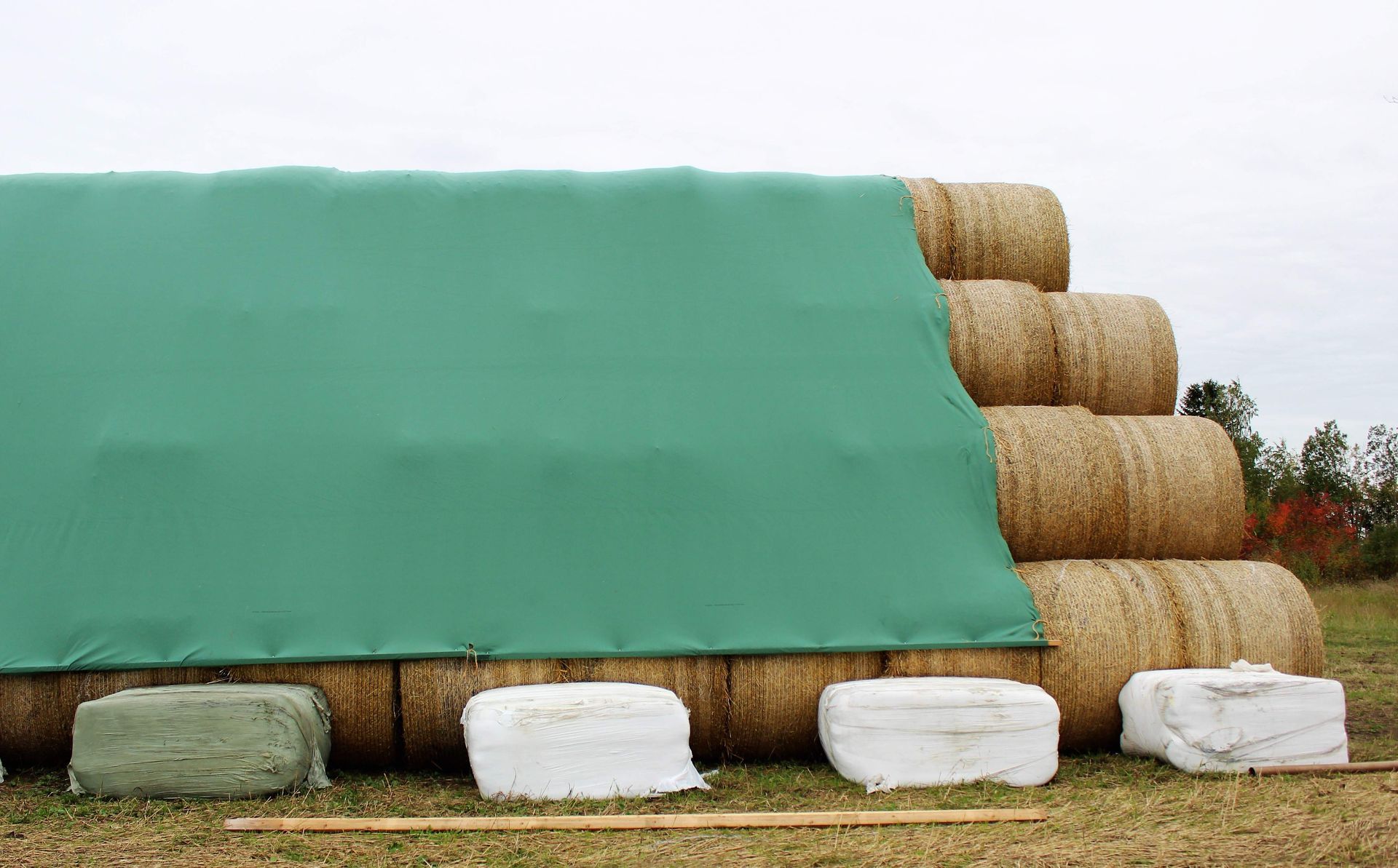 Flortex® kestävä ja kierrätettävä paalipeite