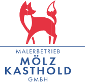 Das Logo der Malerbetrieb Molz Kasthold GmbH zeigt einen roten Fuchs.