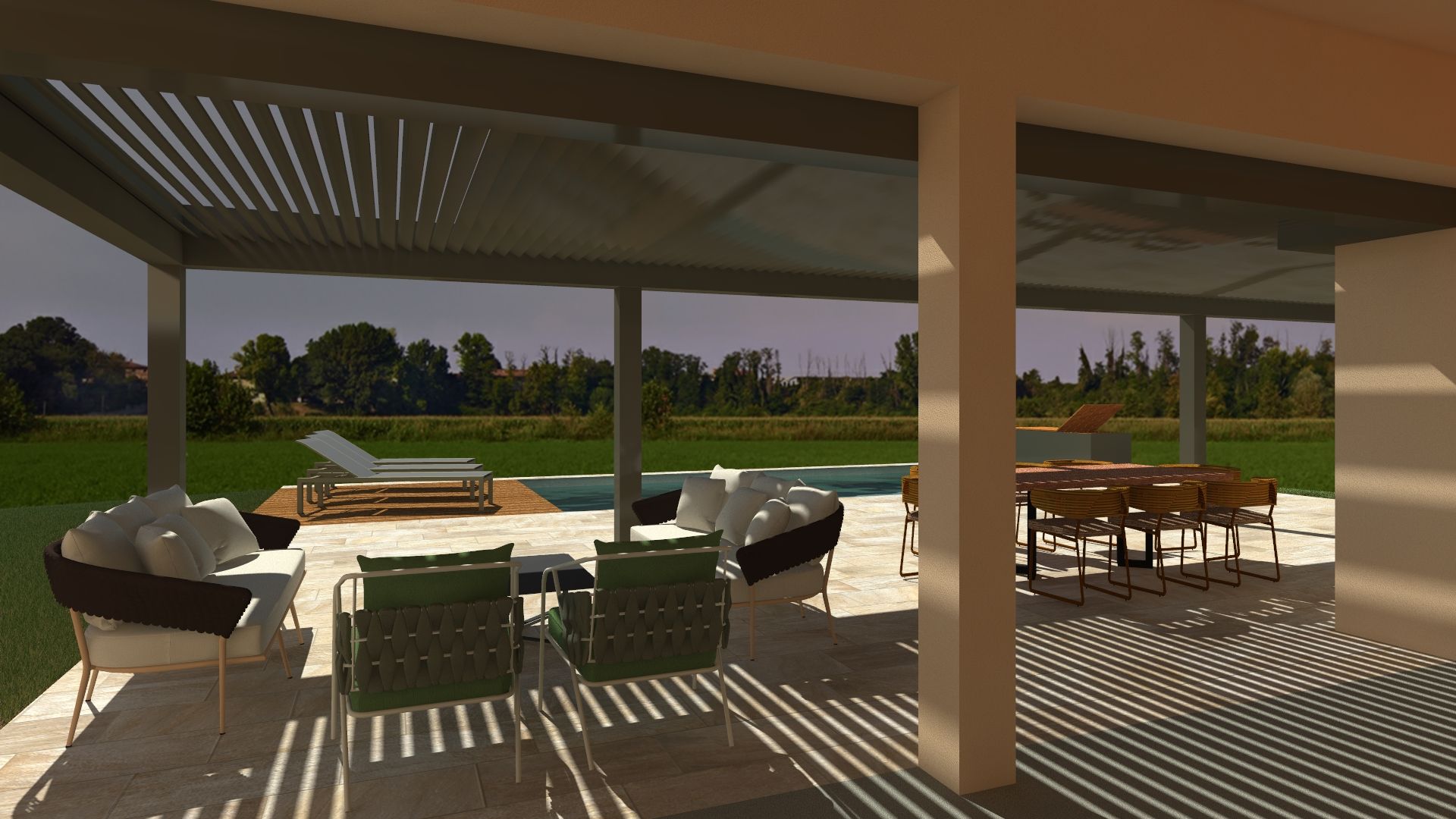 Modélisation d'une terrasse