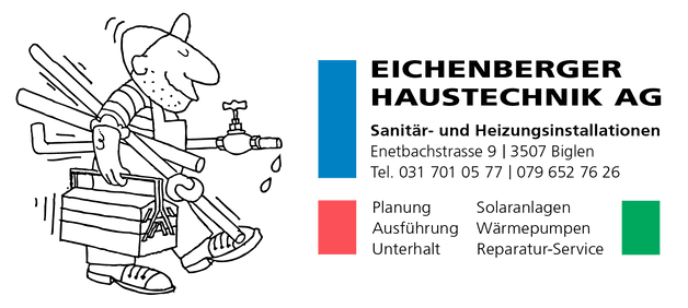 Logo - Eichenberger Haustechnik AG - Biglen