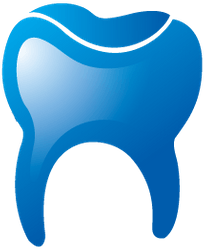 zahn icon blau