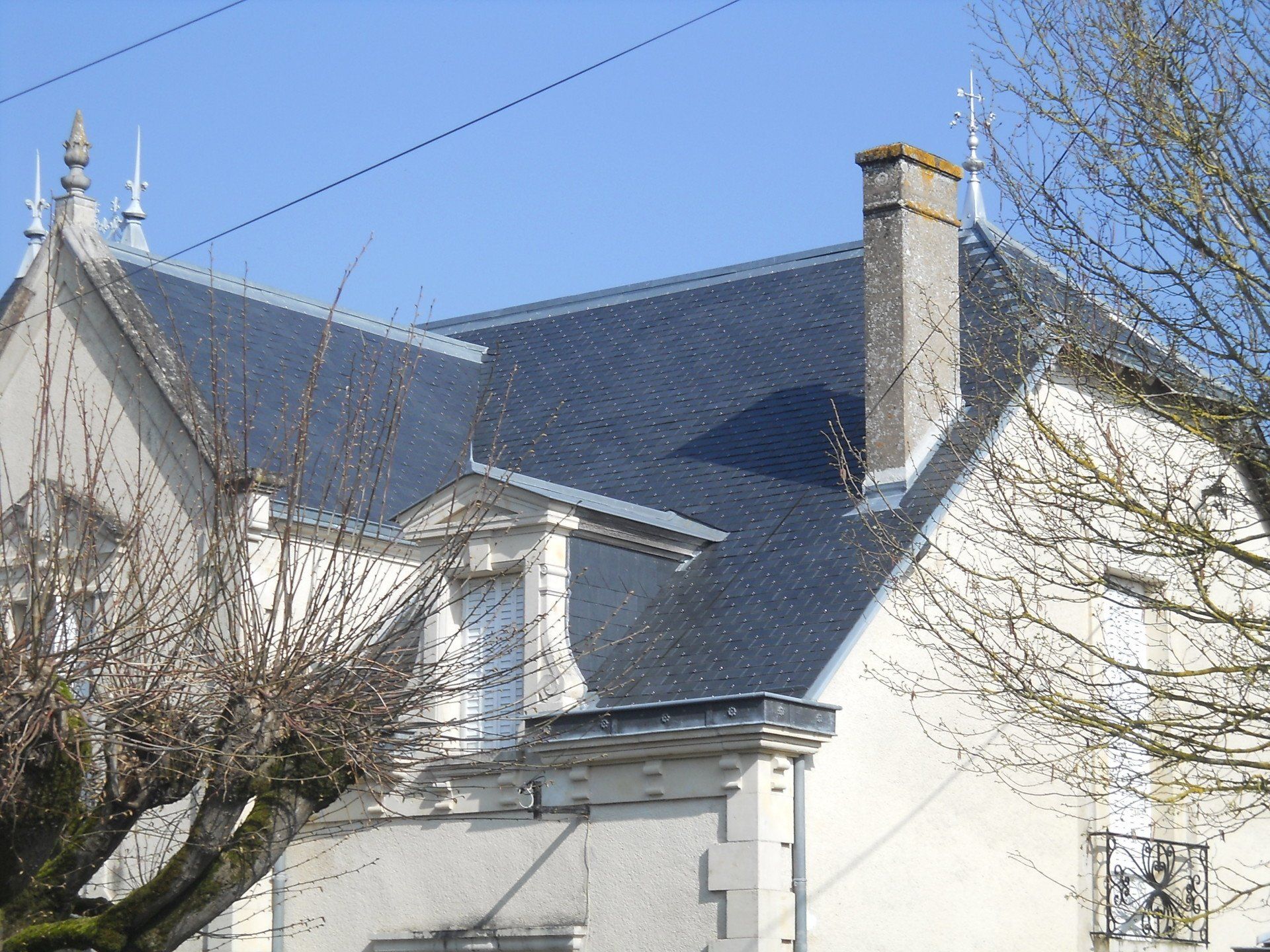 Chantier couvreur-zingueur