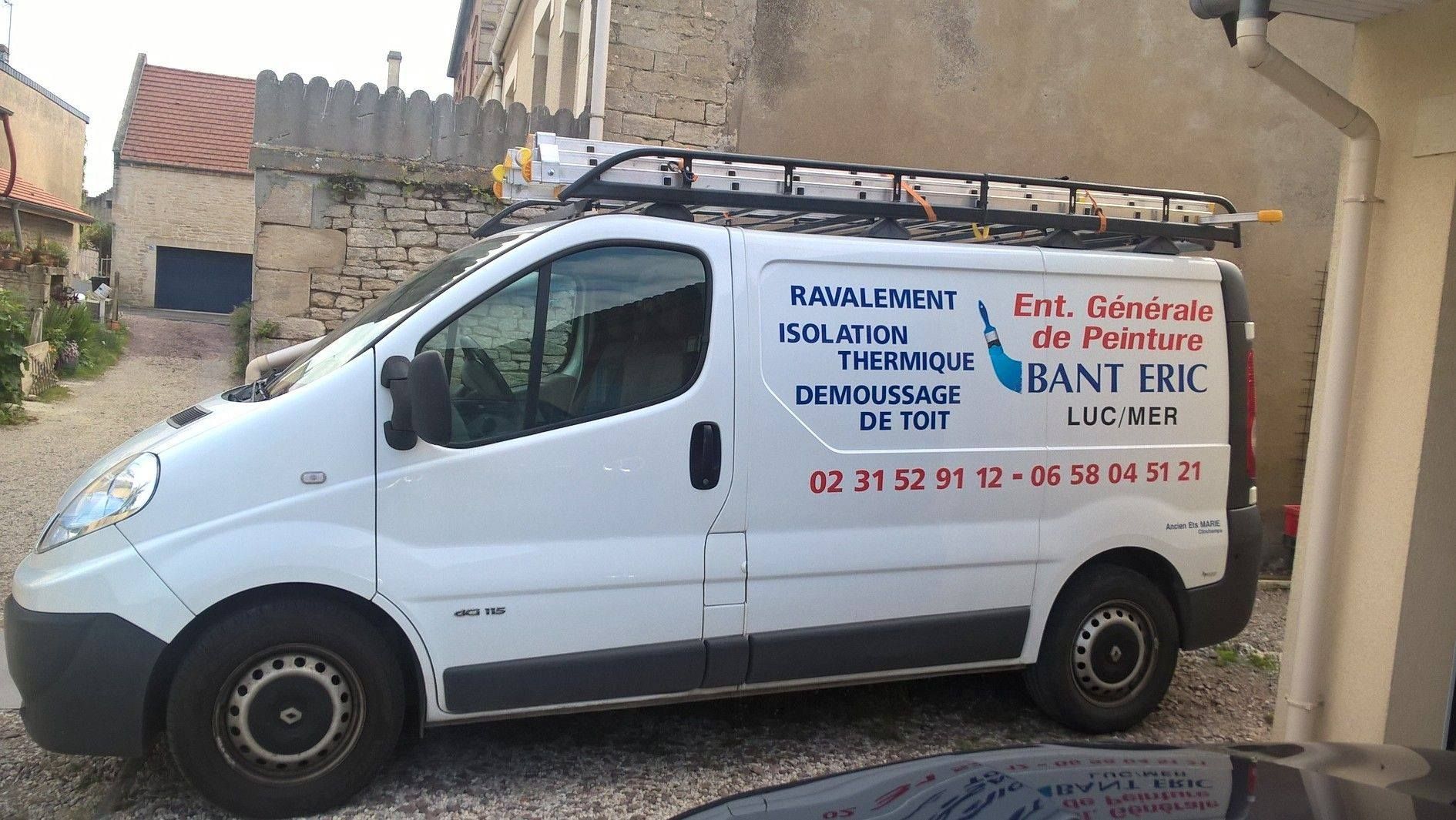 Camion de l'entreprise Bant Eric