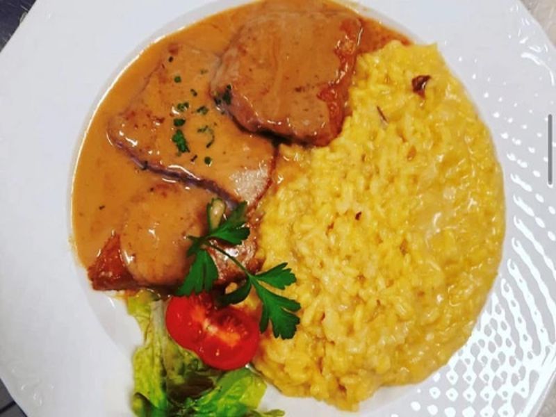 risotto allo zafferano