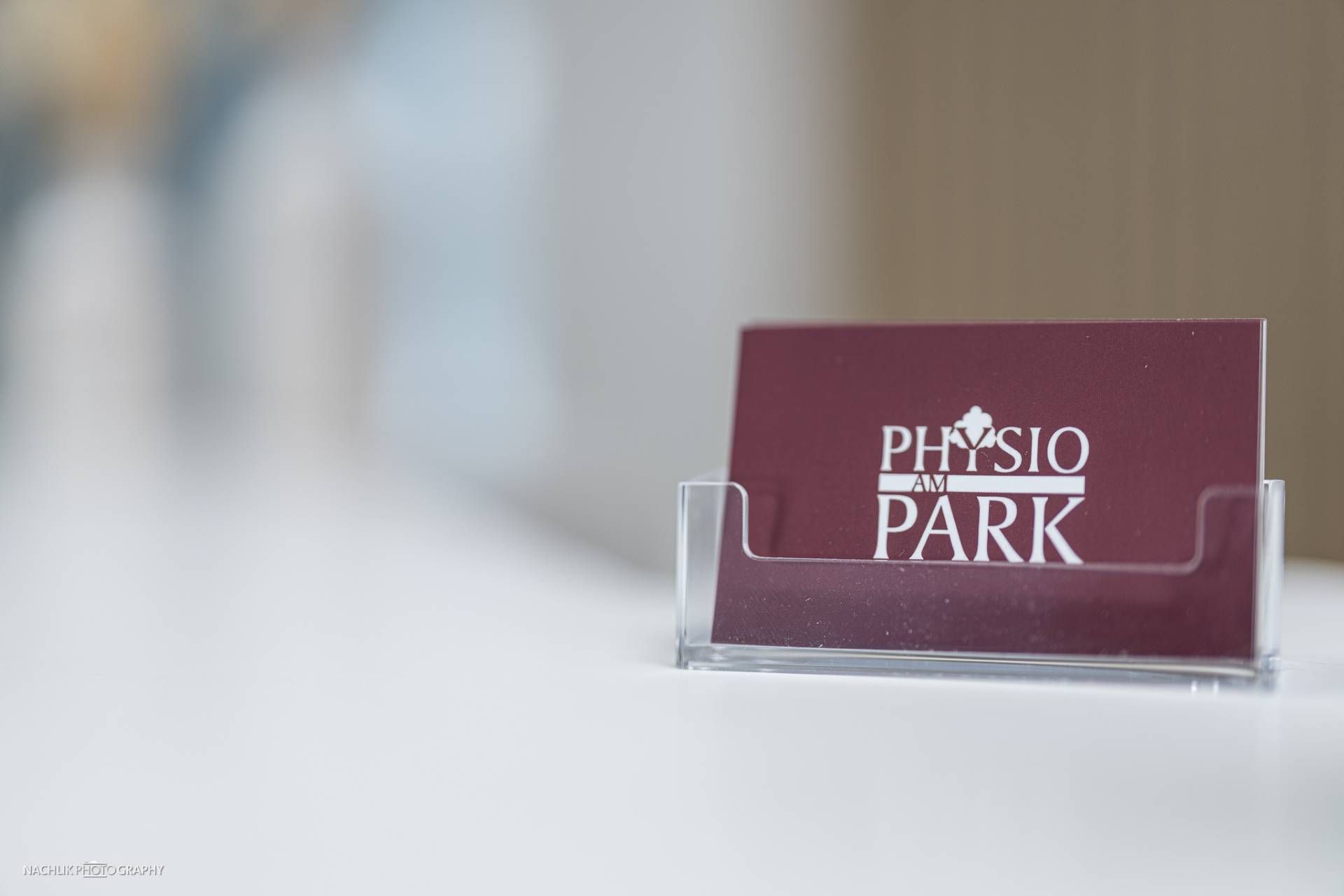 Visitenkarte von Physio am Park