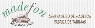 Un logotipo para una empresa llamada madefon