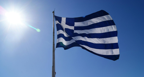 Griechische Flagge