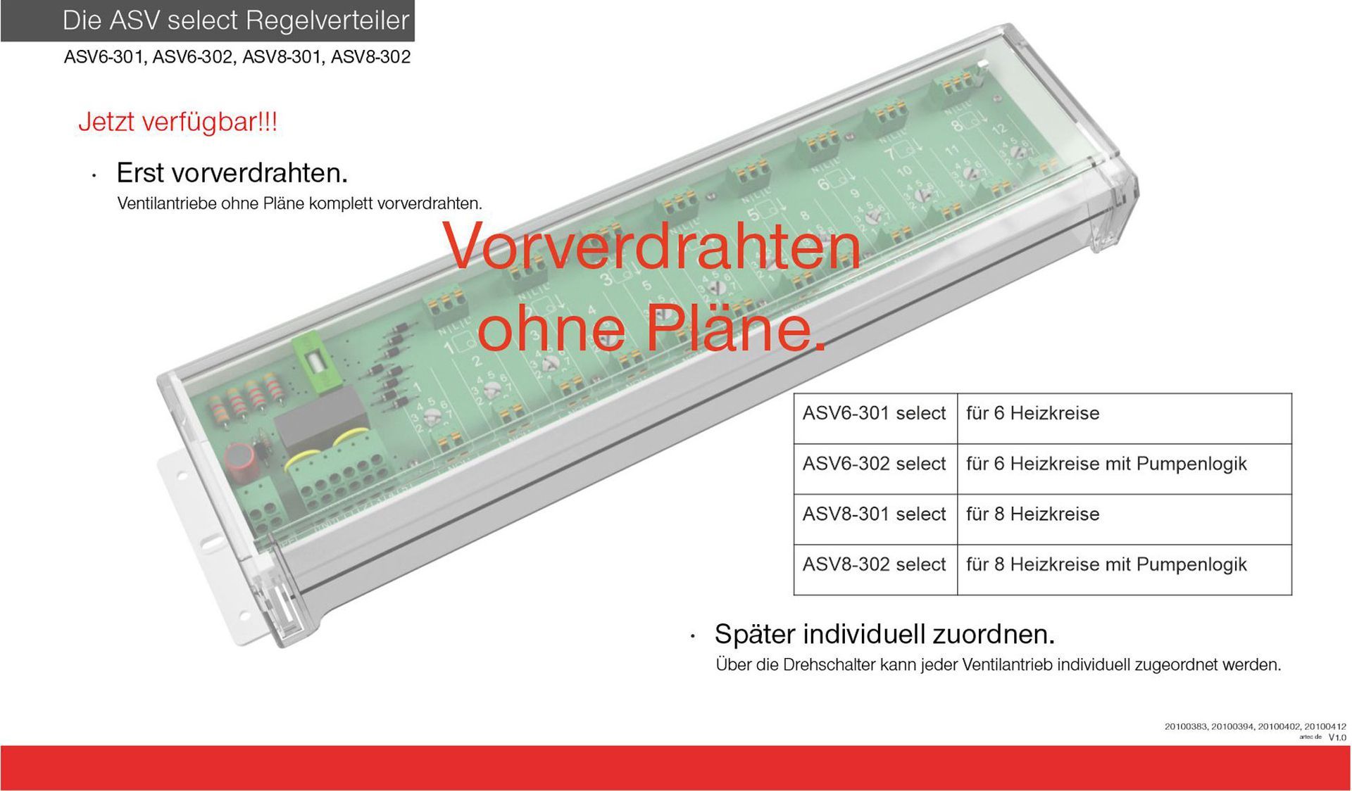 Ein Bild einer Fernbedienung mit der Aufschrift „Vorverdrahten ohne Flugzeug“.