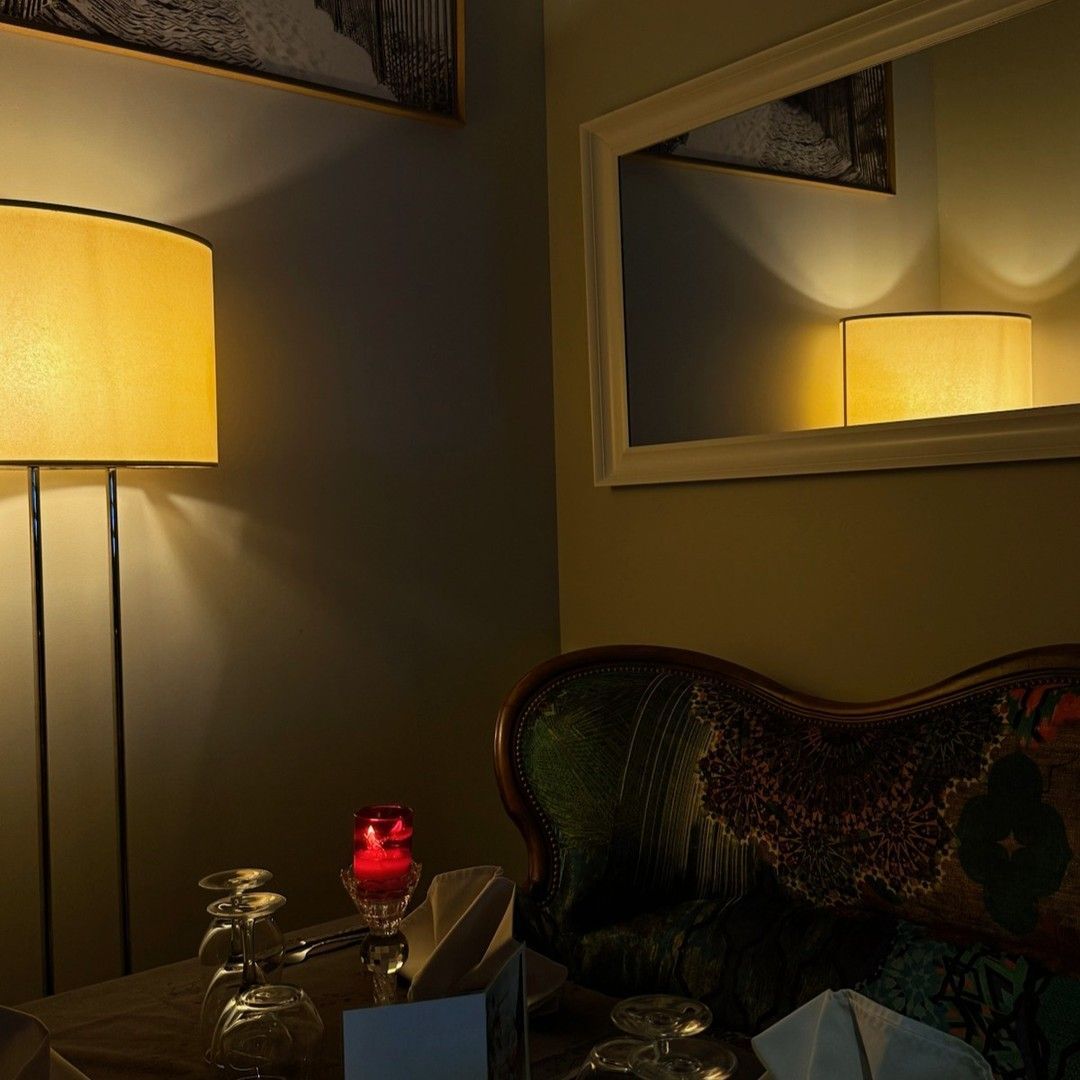 Salon d'accueil de l'hôtel