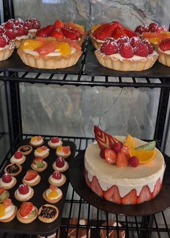 Desserts aux fruits, tartelettes et entremets