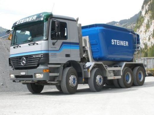 Muldenservice - Steiner Transporte AG - Lauterbrunnen