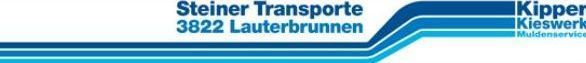 Steiner Transporte AG | Lauterbrunnen