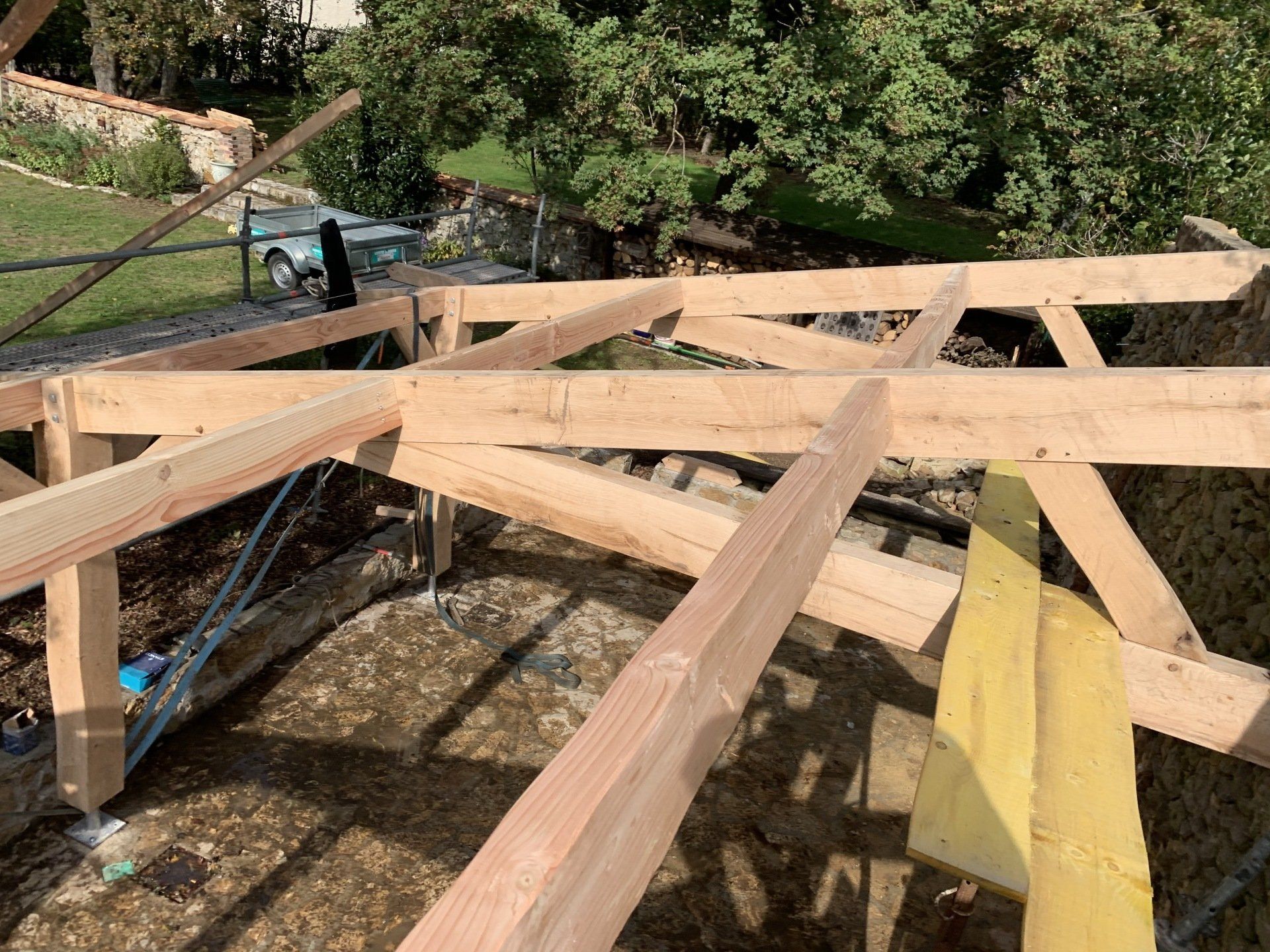 Travaux de charpente