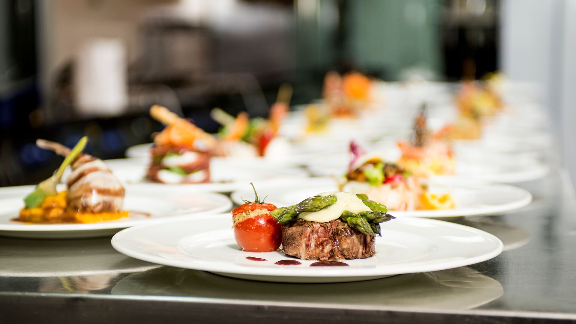 Assiette bien dressée