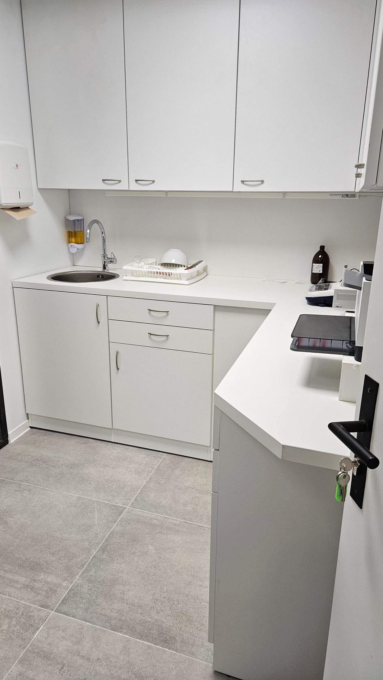 Salle pour les vaccins