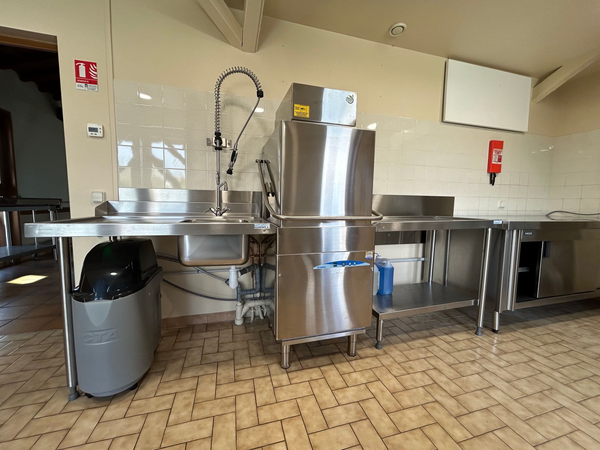 Cuisines professionnelles en inox